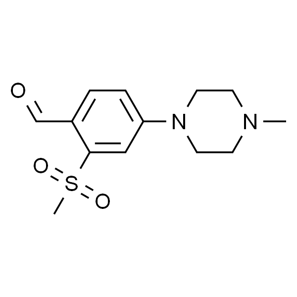 2-甲砜基-4-(4-甲基-1-哌嗪基)苯甲醛
