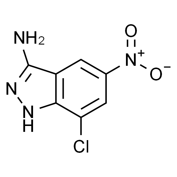 3-氨基-5-硝基-7-氯-1H-吲唑