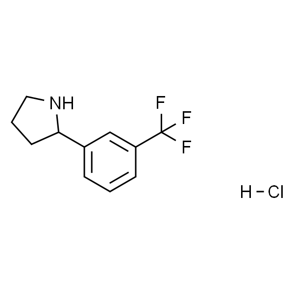 2-(3-(三氟甲基)苯基)吡咯烷盐酸盐