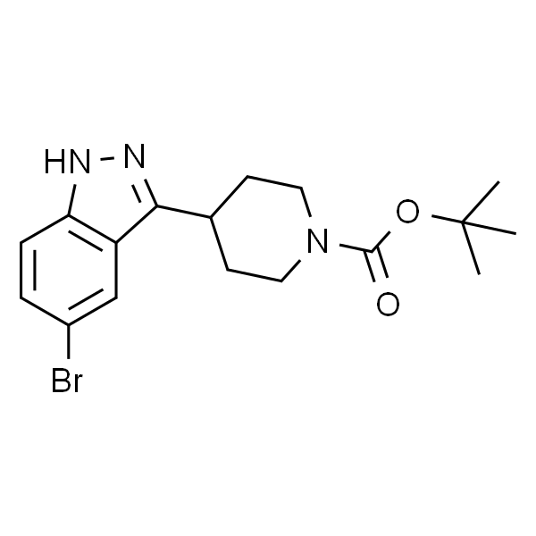 tert-butyl 4-(5-bromo-1H-indazol-3-yl)piperidine-1-carboxylate