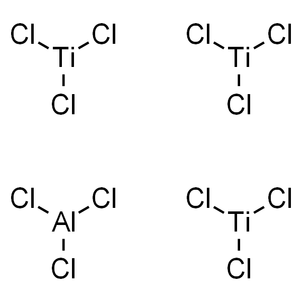 三氯化钛(III)-三氯化铝(III)混合体, TiCl{3} 76.0-78.5%