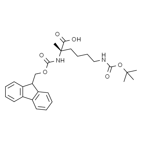 (S)-2-((((9H-芴-9-基)甲氧基)羰基)氨基)-6-((叔丁氧羰基)氨基)-2-甲基己酸