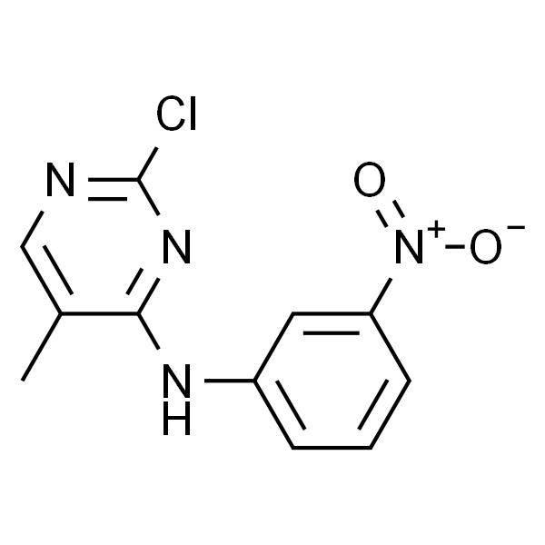 2-氯-5-甲基-N-(3-硝基苯基)嘧啶-4-胺