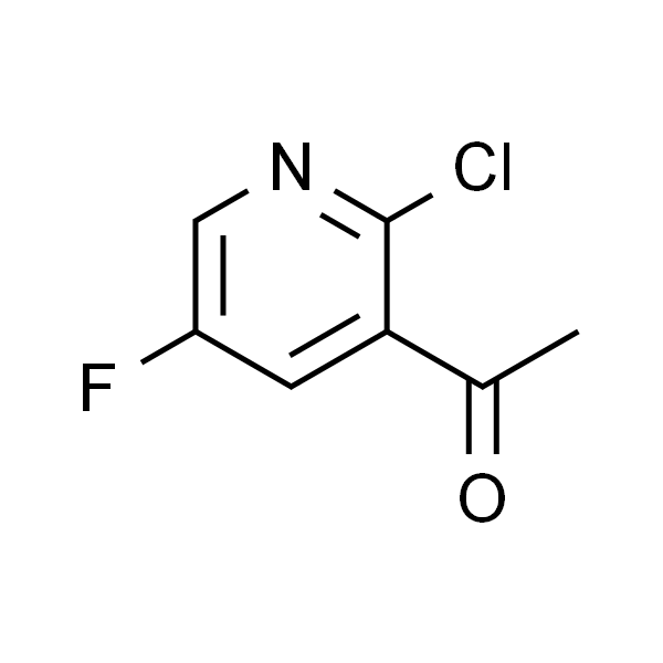 1-(2-氯-5-氟吡啶-3-基)乙酮