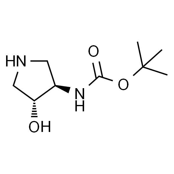 ((3R,4R)-4-羟基吡咯烷-3-基)氨基甲酸叔丁酯