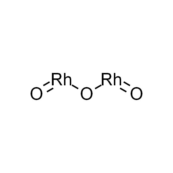 无水氧化铑(III), Rh 80.6% 最低