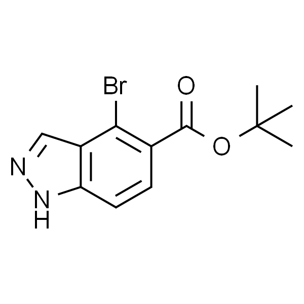 4-溴-1H-吲唑-5-甲酸叔丁基酯