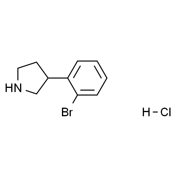 3-(2-溴苯基)吡咯烷盐酸盐