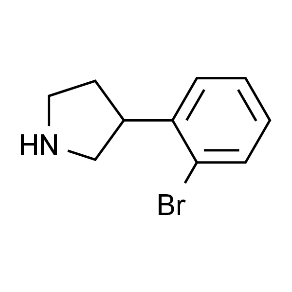3-(2-溴苯基)吡咯烷