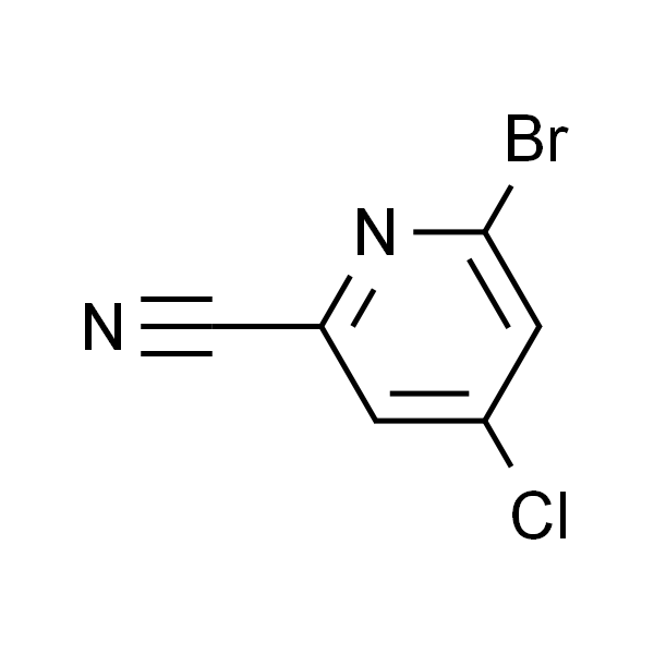 6-溴-4-氯-2-氰基吡啶