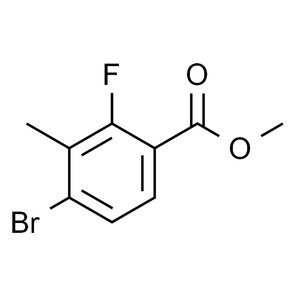 4-溴-2-氟-3-甲基苯甲酸甲酯