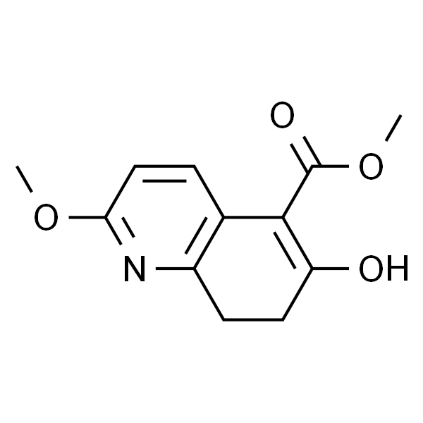 6-羟基-2-甲氧基-7,8-二氢喹啉-5-羧酸甲酯