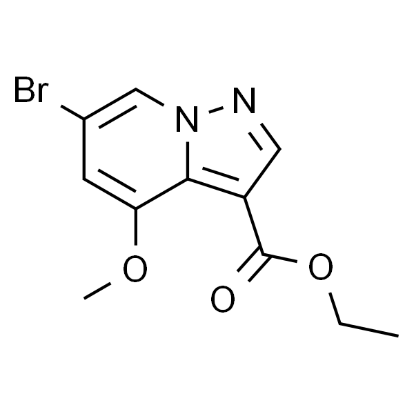 6-溴-4-甲氧基吡唑并[1,5-A]吡啶-3-羧酸乙酯