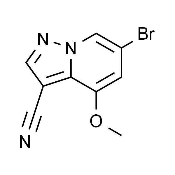 6-溴-4-甲氧基吡唑并[1,5-a]吡啶-3-甲腈