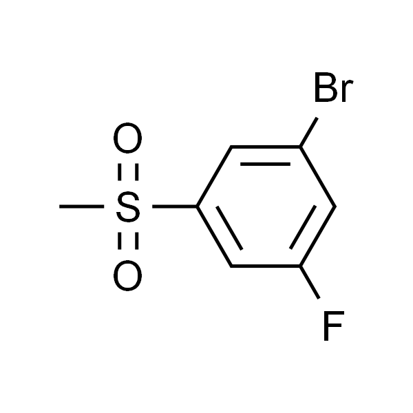 1-溴-3-氟-5-(甲基磺酰基)苯