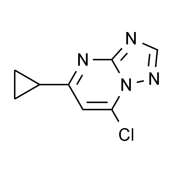 7-氯-5-环丙基-[1,2,4]三唑并[1,5-a]嘧啶