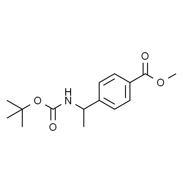 4-(1-((叔丁氧基羰基)氨基)乙基)苯甲酸甲酯