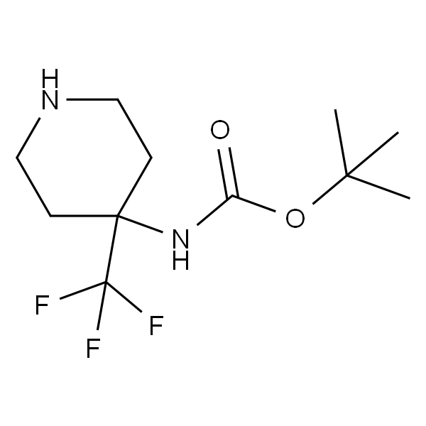 (4-(三氟甲基)哌啶-4-基)氨基甲酸叔丁酯