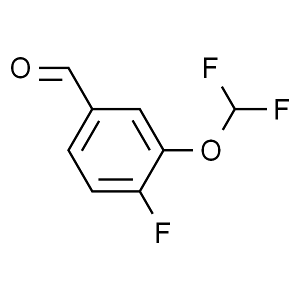 3-二氟甲氧基-4-氟苯甲醛