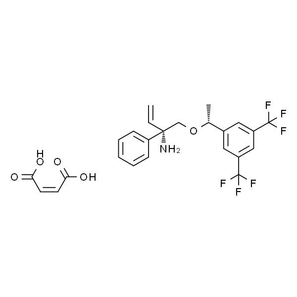 (S)-1-((R)-1-(3,5-双(三氟甲基)苯基)乙氧基)-2-苯基丁-3-烯-2-胺富马酸盐