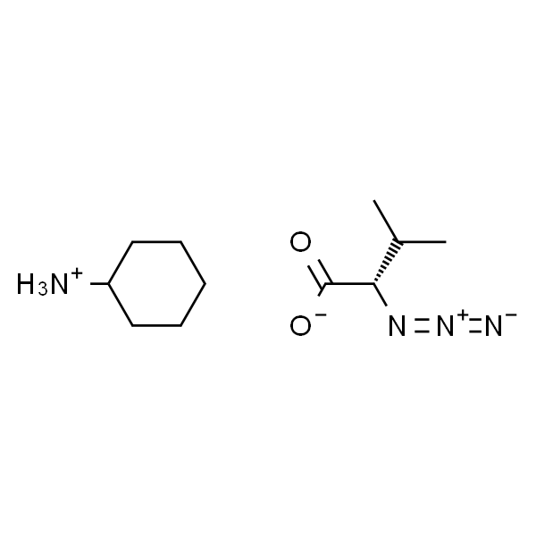 (S)-2-Azido Isovaleric Acid Cyclohexylammonium Salt