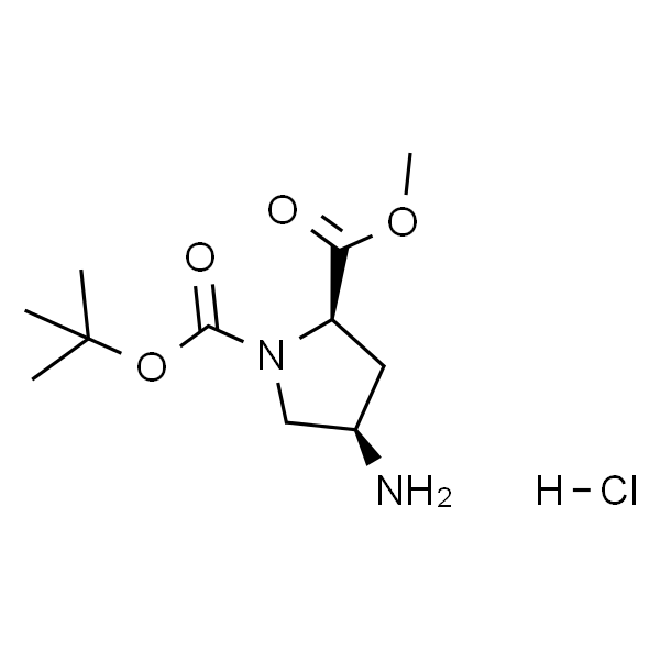 (2R,4R)-1-叔丁氧羰基-4-氨基吡咯烷2-甲酸甲酯盐酸盐