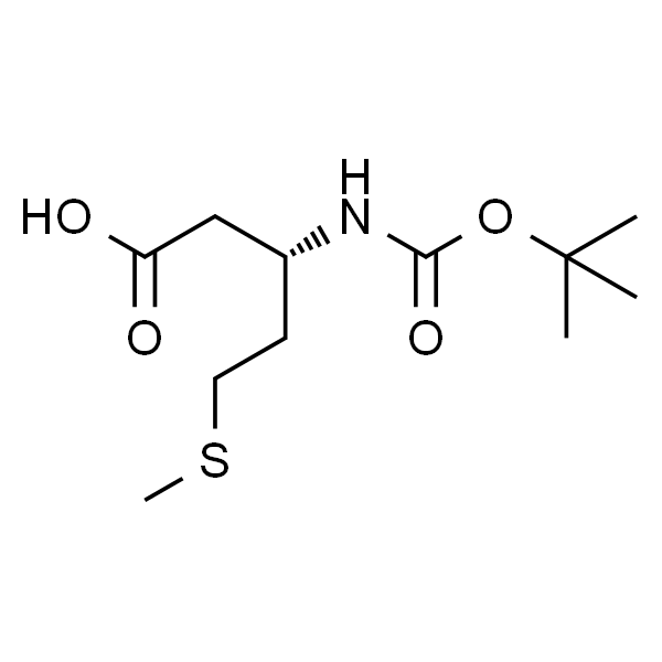 (S)-3-((叔丁氧基羰基)氨基)-5-(甲硫基)戊酸