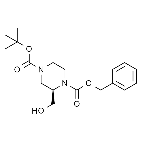 (R)-1-苄基-4-叔丁基2-(羟甲基)哌嗪-1,4-二羧酸酯
