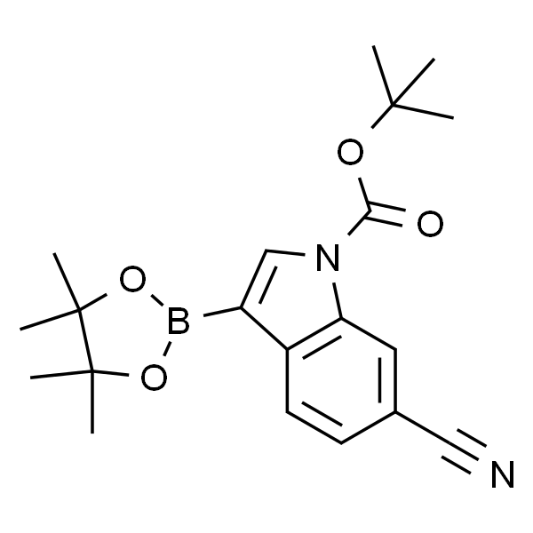 6-氰基-3-(4,4,5,5-四甲基-1,3,2-二氧杂硼烷-2-基)-1H-吲哚-1-羧酸叔丁酯