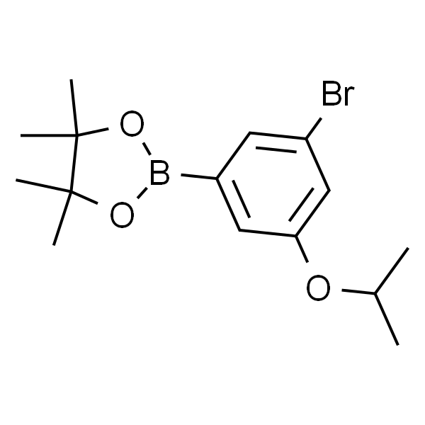 2-(3-溴-5-异丙氧基苯基)-4,4,5,5-四甲基-1,3,2-二氧杂硼烷