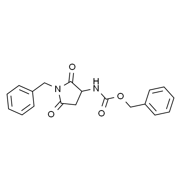 1-N-苄基-3-(N-Cbz)氨基-2,5-二酮吡咯烷