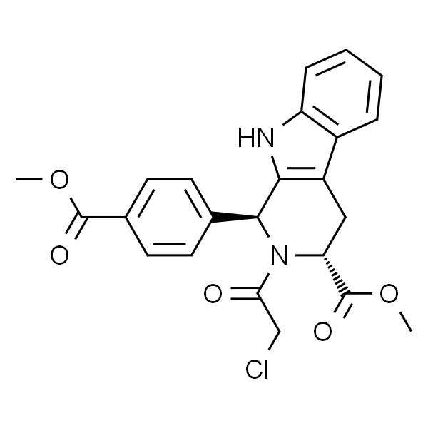 (1S,3R)-2-(2-氯乙酰基)-1-(4-(甲氧羰基)苯基)-2,3,4,9-四氢-1H-吡啶[3,4-b]吲哚-3-羧酸甲酯