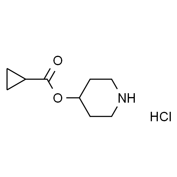 哌啶-4-基 环丙烷羧酸酯盐酸盐