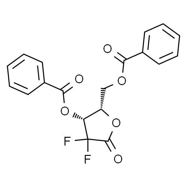 2-脱氧-2,2-二氟-D-赤-戊糖酸γ-内酯3,5-二苯甲酸酯