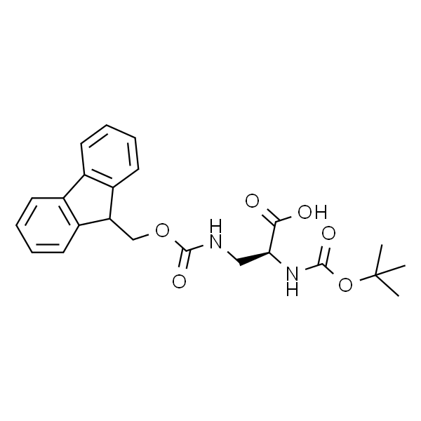 (S)-3-((((9H-芴-9-基)甲氧基)羰基)氨基)-2-(叔丁氧基羰基)氨基)丙酸