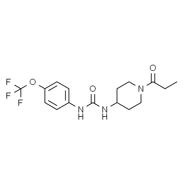 1-(1-丙酰哌啶-4-基)-3-(4-(三氟甲氧基)苯基)脲