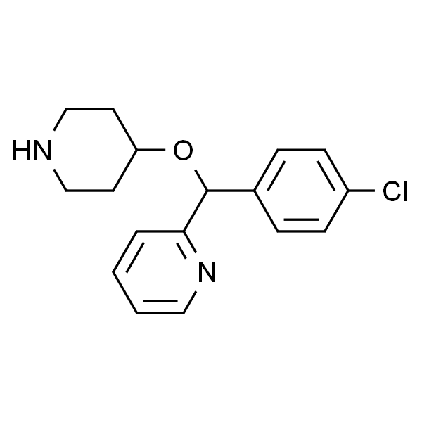 2-[(4-氯苯基)(4-哌啶基氧基)甲基]吡啶