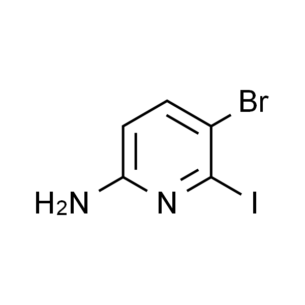 5-溴-6-碘吡啶-2-胺