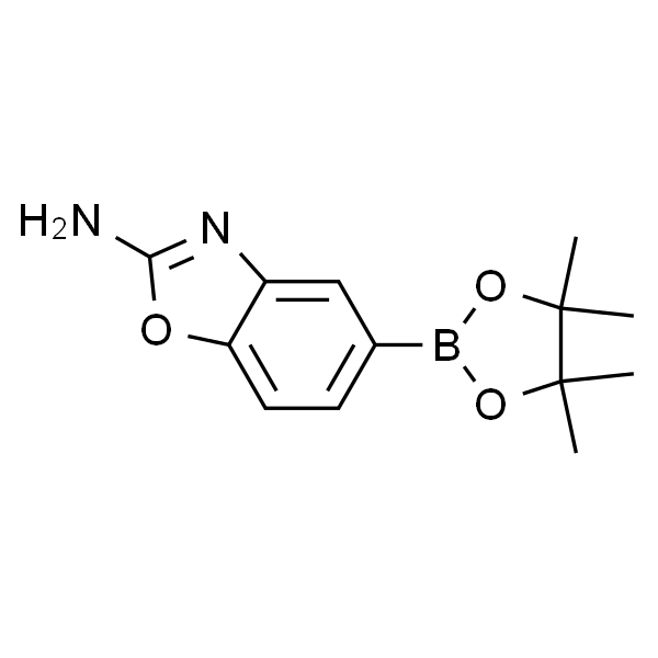 5-(4,4,5,5-Tetramethyl-1,3,2-dioxaborolan-2-yl)benzo[d]oxazol-2-amine