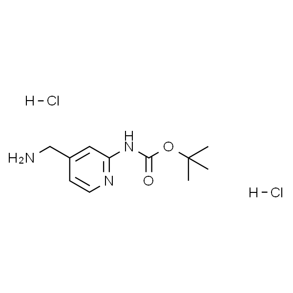 2-(Boc-氨基)-4-(氨甲基)吡啶双盐酸盐