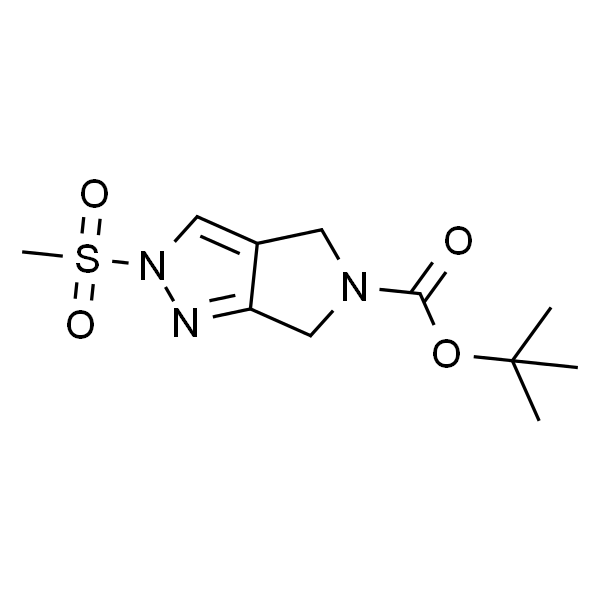 2-(甲基磺酰基)-4,6-二氢吡咯并[3,4-c]吡唑-5(2H)-甲酸叔丁酯