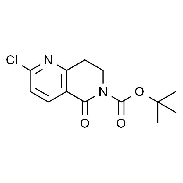 2-氯-5-氧代-5,6,7,8-四氢-1,6-二氮杂萘-6-羧酸叔丁酯