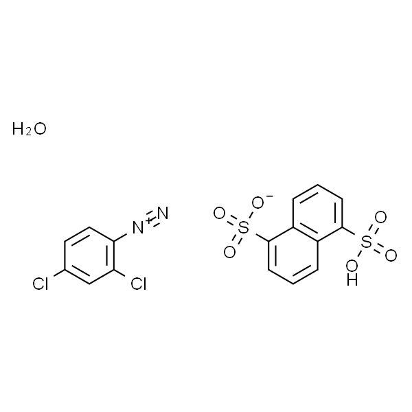 2,4-二氯重氮苯1,5-萘二磺酸盐水合物