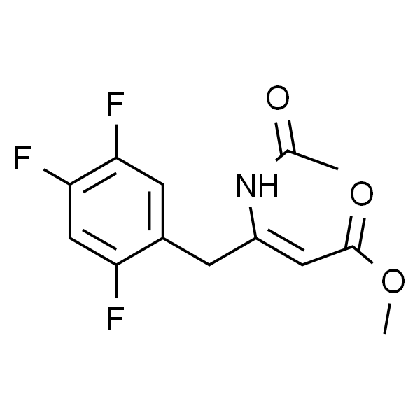 (Z)-3-乙酰氨基-4-(2,4,5-三氟苯基)丁-2-烯酸乙酯
