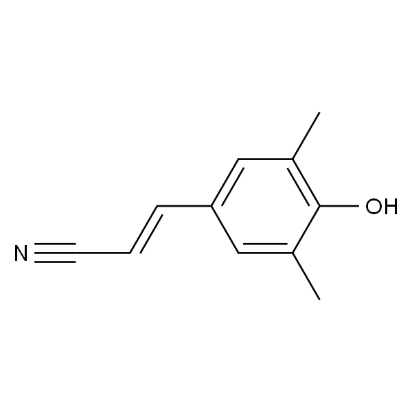 (E)-3-(4-羟基-3,5-二甲基苯基)丙烯腈