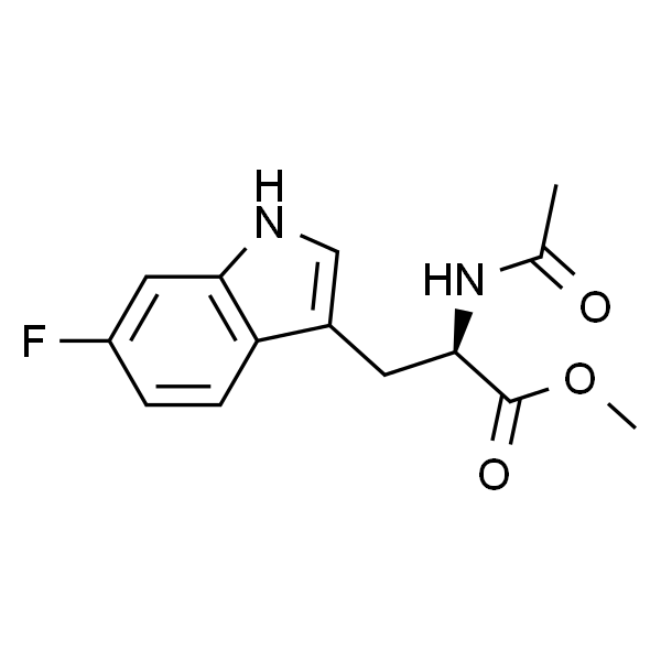 (R)-N-乙酰基-6-氟色氨酸甲酯