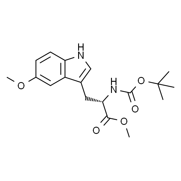 (S)-2-(N-Boc-氨基)-3-(5-甲氧基吲哚-3-基)丙酸甲酯