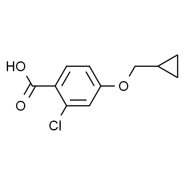 2-氯-4-(环丙基甲氧基)苯甲酸