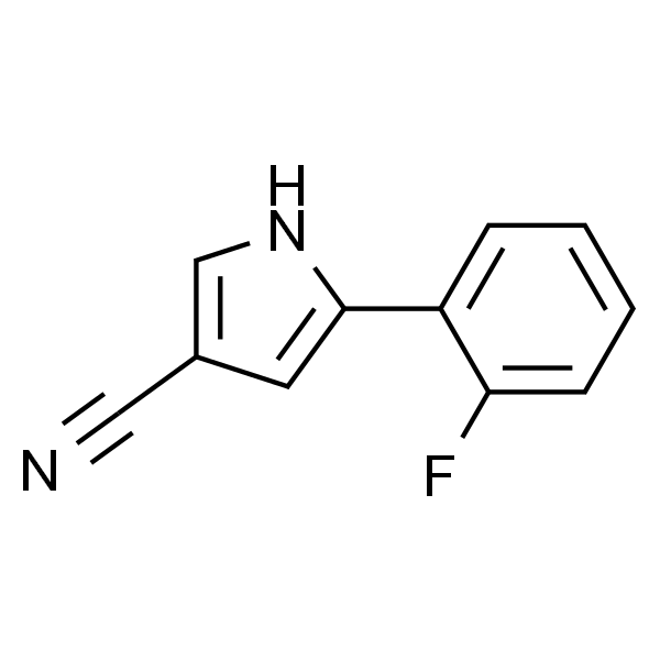 5-(2-氟苯基)-1H-吡咯-3-甲腈