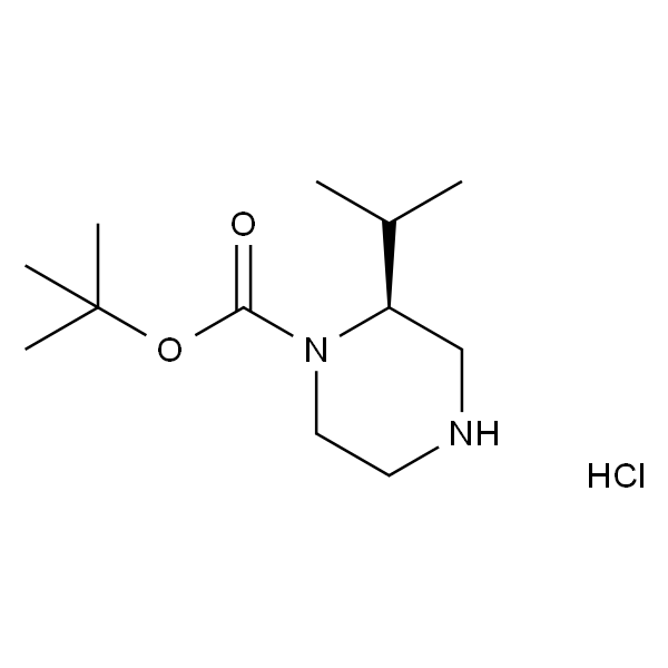 (S)-2-异丙基哌嗪-1-羧酸叔丁酯盐酸盐